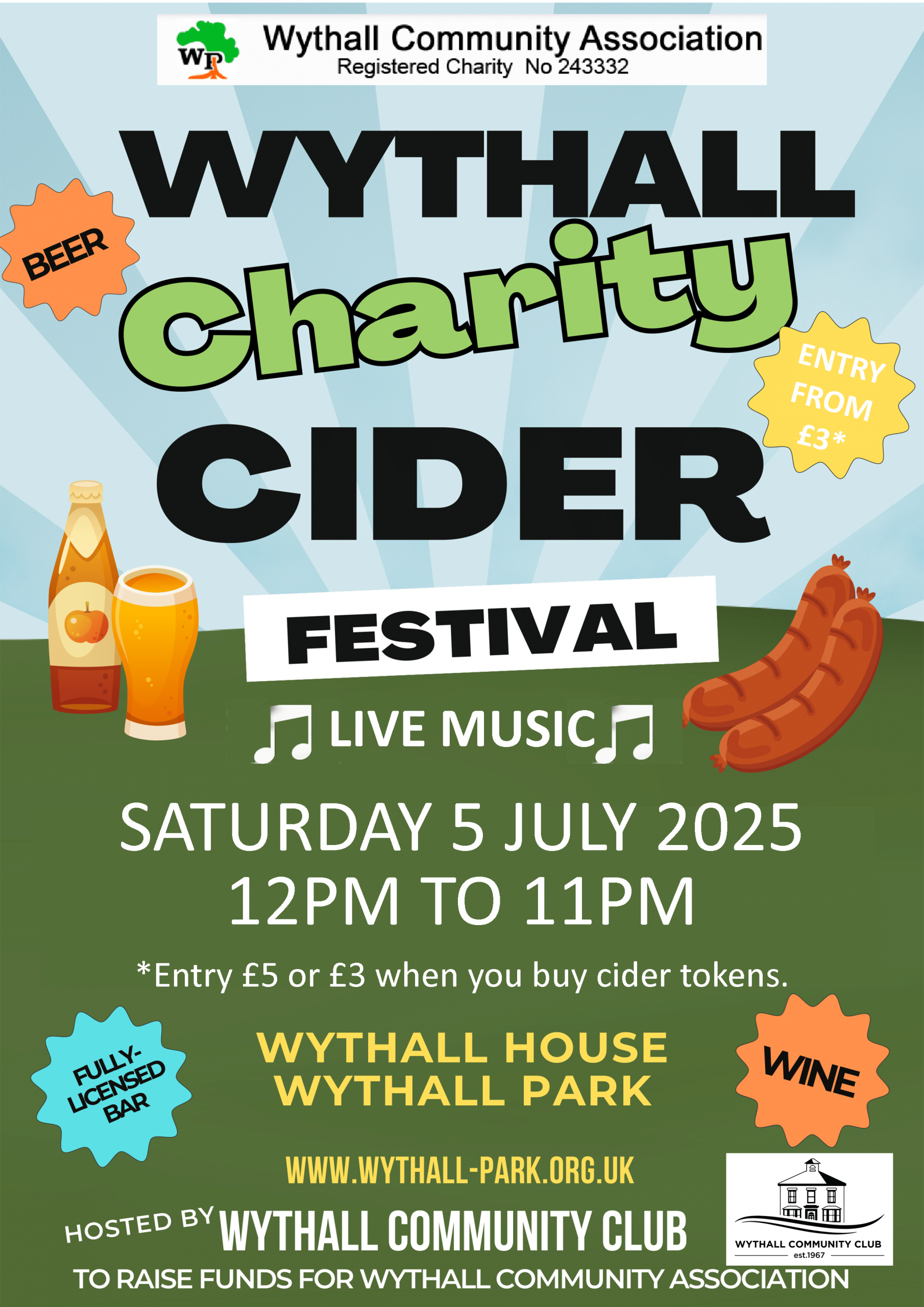 Wythall Cider Festival July 2025