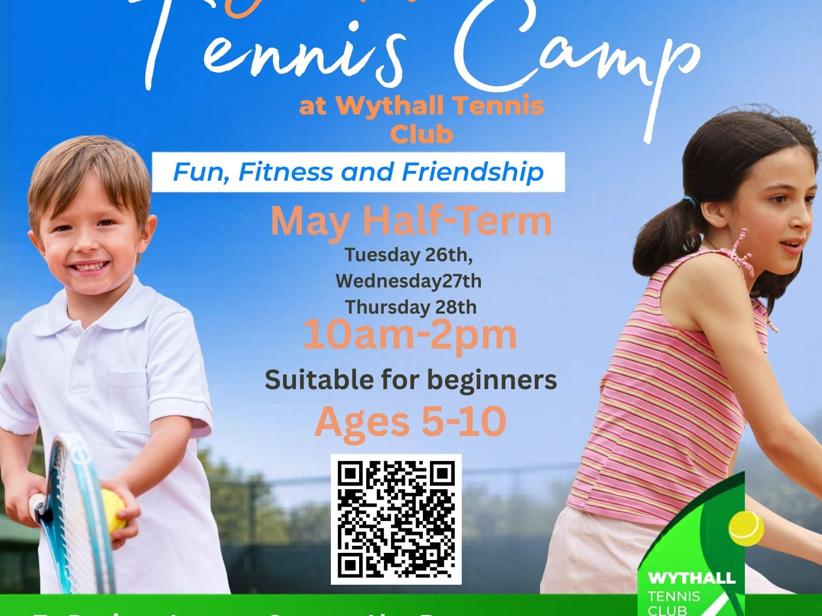 Junior Tennis Camp May 2026
