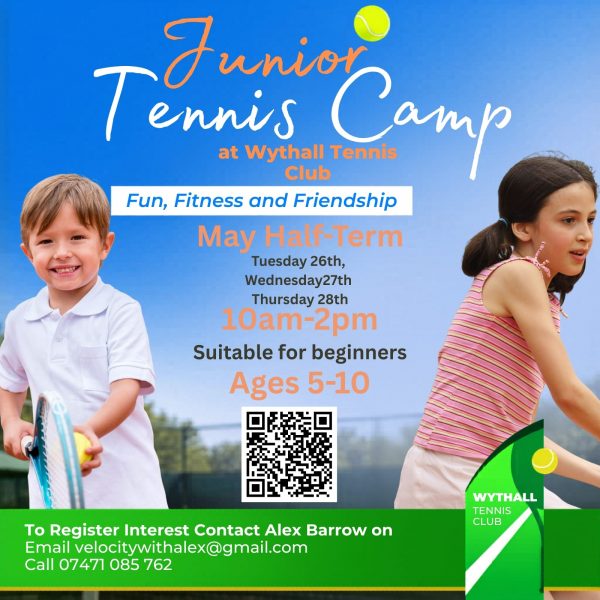 Junior Tennis Camp May 2026