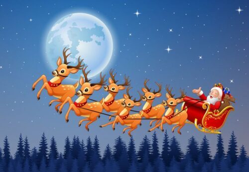 santa sleigh